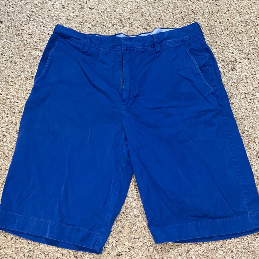 J crew royal blue khaki shorts